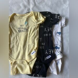 Gerber baby clothing | 0-3 months | 3 pack